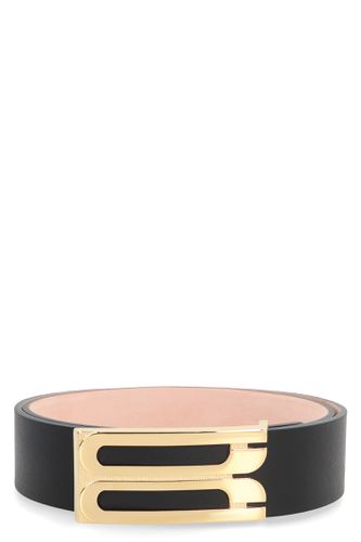 Logo Buckle Leather Belt - Victoria Beckham - Modalova