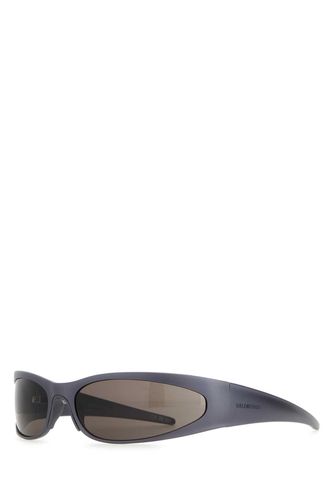 Graphite Aluminum Reverse Xpander 2.0 Sunglasses - Balenciaga - Modalova