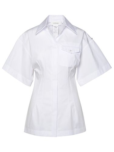 SportMax White Cotton Shirt - SportMax - Modalova