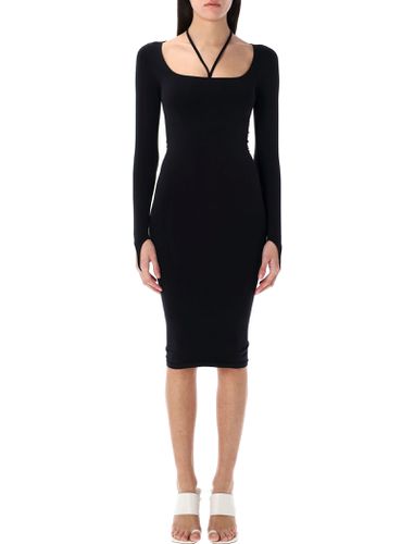 Sculpting Jersey Midi Dress - ANDREĀDAMO - Modalova