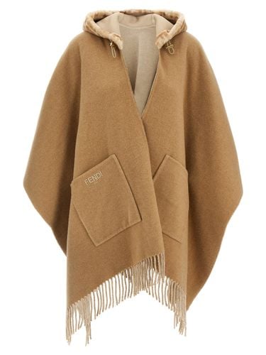 Fendi wo/ws Poncho - Fendi - Modalova