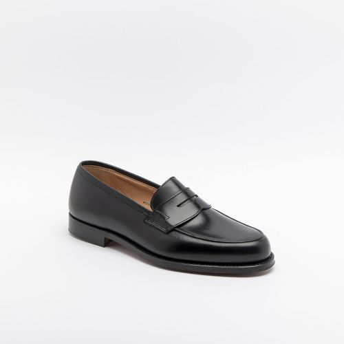 Grantham 2 Black Calf Penny Loafer - Crockett & Jones - Modalova