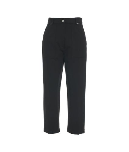 Regular Fit Straight Leg Pants - Pinko - Modalova