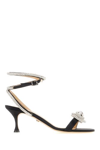 Mach & Mach Black Fabric Sandals - Mach & Mach - Modalova