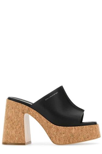 Logo Printed Platform Sandals - Stella McCartney - Modalova