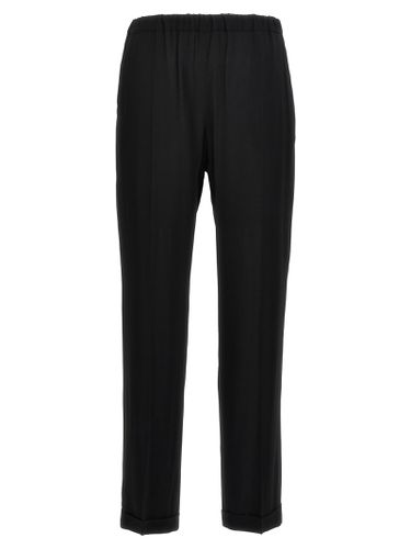 Alberto Biani Crepe Georgette Pants - Alberto Biani - Modalova