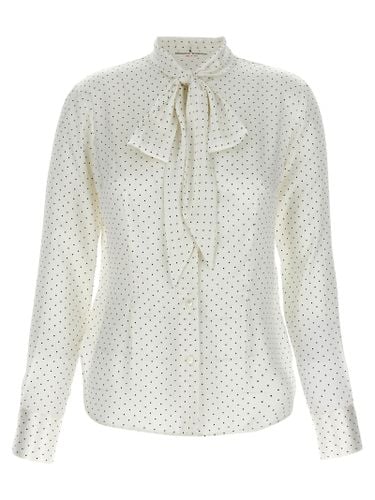 Polka Dot Silk Shirt - Ermanno Scervino - Modalova