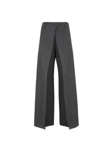 Fendi Fleece Wool Trousers - Fendi - Modalova