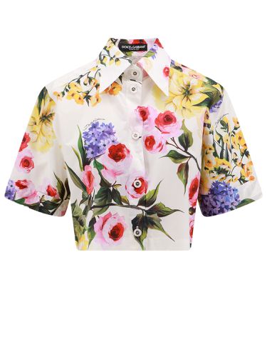 Dolce & Gabbana Cotton Poplin Shirt - Dolce & Gabbana - Modalova