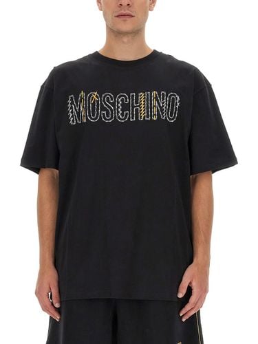 Moschino T-shirt With Logo - Moschino - Modalova