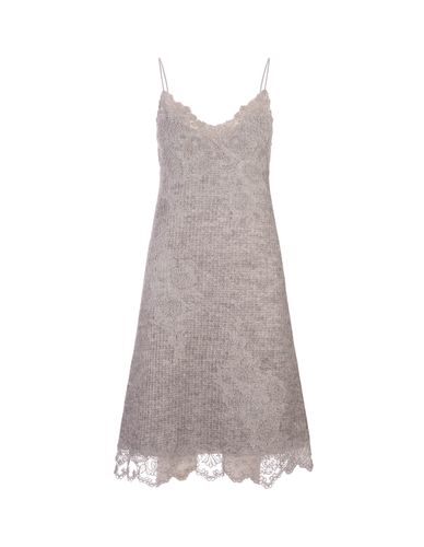 Short Lingerie Dress With Lace - Ermanno Scervino - Modalova