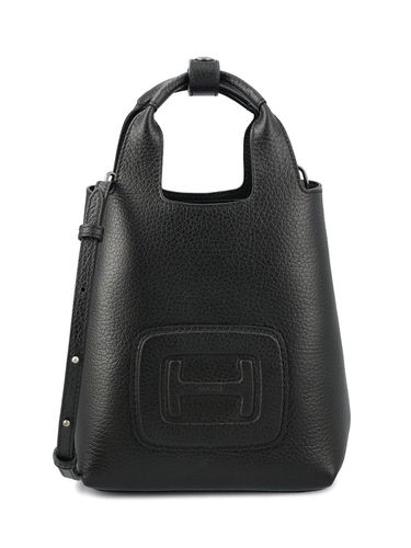 Logo Embossed H-bag Mini Shopping Bag - Hogan - Modalova