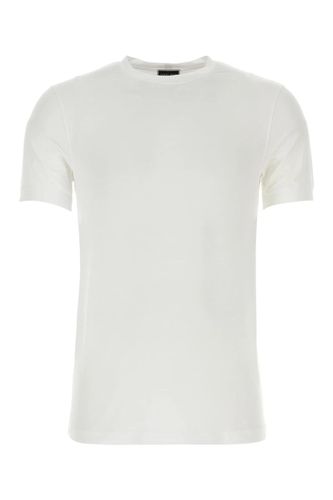 Stretch Viscose T-shirt - Giorgio Armani - Modalova