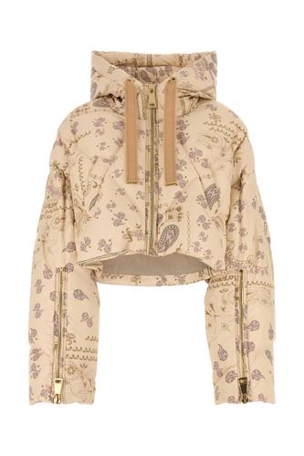 Printed Polyester Down Jacket - Khrisjoy - Modalova