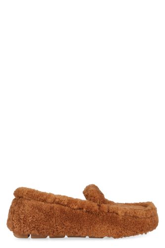 Prada Shearling Loafers - Prada - Modalova