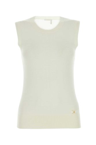 Chloé Ivory Wool Top - Chloé - Modalova