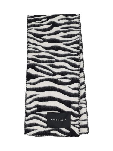 Animal Print Intarsia Scarf - Marc Jacobs - Modalova