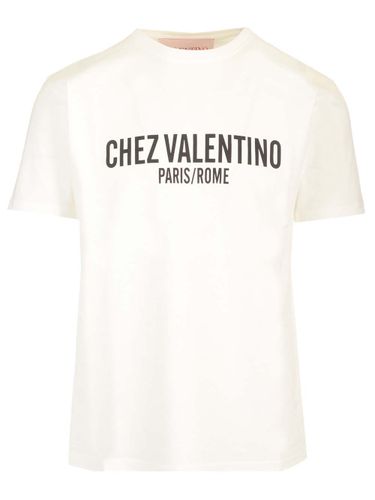 Chez Valentino T-shirt - Valentino Garavani - Modalova