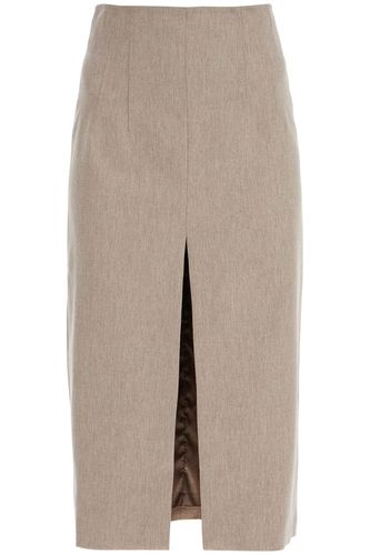 The Andamane Pencil Skirt With Slit - The Andamane - Modalova