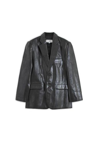 Coated Suit Jacket - MM6 Maison Margiela - Modalova