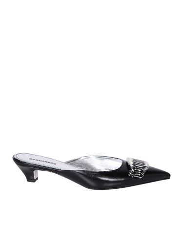 Dsquared2 Gothic Black Mules - Dsquared2 - Modalova