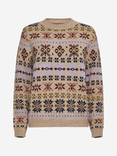 Paride Alpaca And Wool Jacquard Sweater - Weekend Max Mara - Modalova