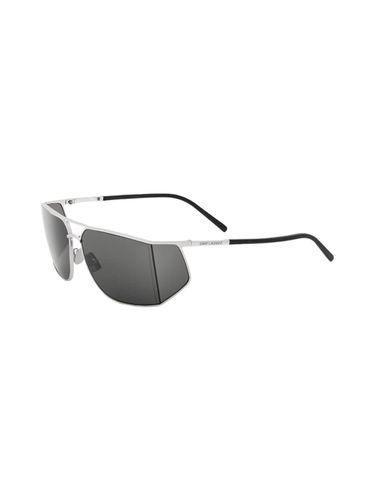 Sl 750 - Silver Sunglasses - Saint Laurent Eyewear - Modalova