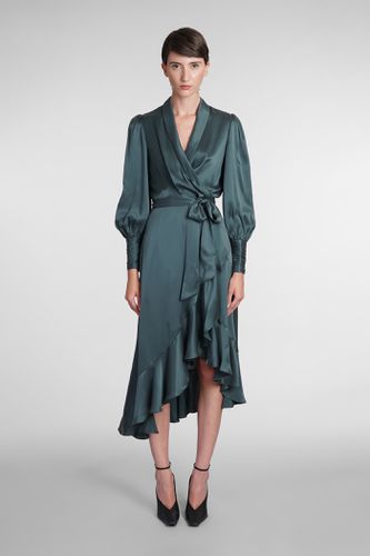 Zimmermann Silk Wrap Midi Dress - Zimmermann - Modalova