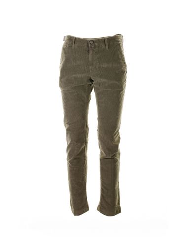 Jacob Cohen Olive Green Trousers - Jacob Cohen - Modalova