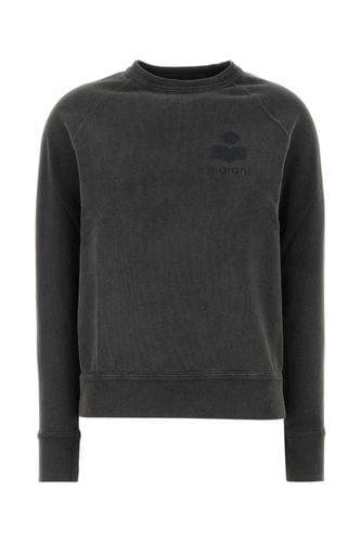 Dark Grey Cotton Blend Sweatshirt - Marant Étoile - Modalova