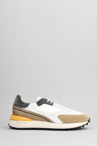 D. A.T. E. Lampo Sneakers In Suede And Fabric - D.A.T.E. - Modalova