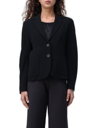 Single-breasted Long-sleeved Jacket - Max Mara Studio - Modalova