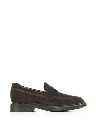 Hogan Suede Loafer - Hogan - Modalova