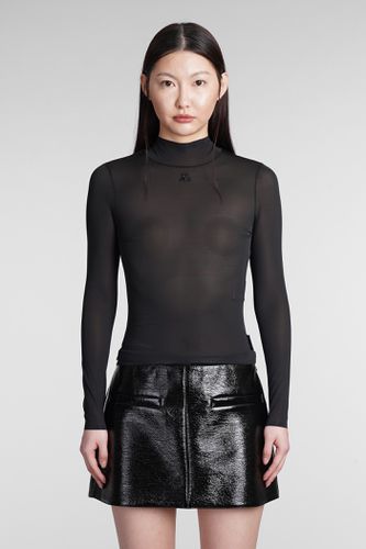 Courrèges Mockneck Second Skin Top - Courrèges - Modalova