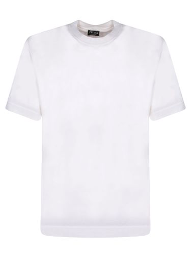 Zegna Ultra-light White T-shirt - Zegna - Modalova