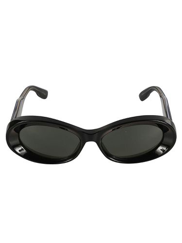 Gucci Eyewear Oval Thick Sunglasses - Gucci Eyewear - Modalova