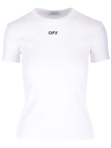 Off-White Basic T-shirt - Off-White - Modalova