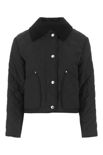 Burberry Black Polyester Jacket - Burberry - Modalova