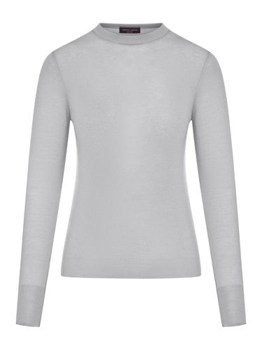 Crewneck Knit Sweater - Roberto Collina - Modalova