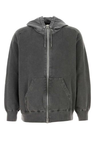 Sacai Dark Grey Cotton Sweatshirt - Sacai - Modalova