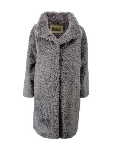 Herno Teddy Mid-length Coat - Herno - Modalova