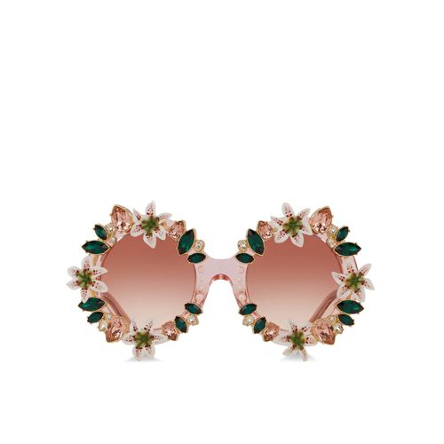 Dolce & Gabbana Crystal Sunglasses - Dolce & Gabbana - Modalova