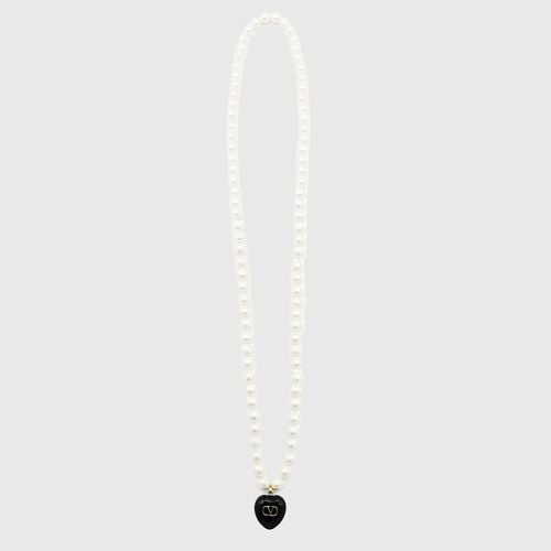 Valentino Garavani Black Necklace - Valentino Garavani - Modalova