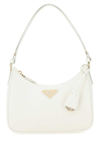 Leather Mini Re-edition Shoulder Bag - Prada - Modalova