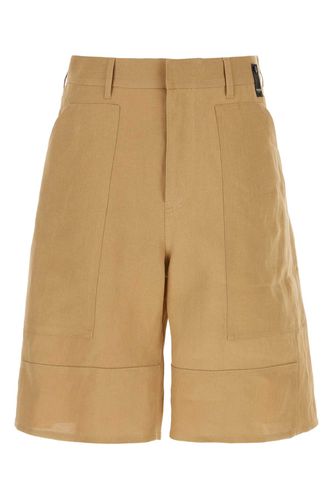 Fendi Camel Paper Bermuda Shorts - Fendi - Modalova