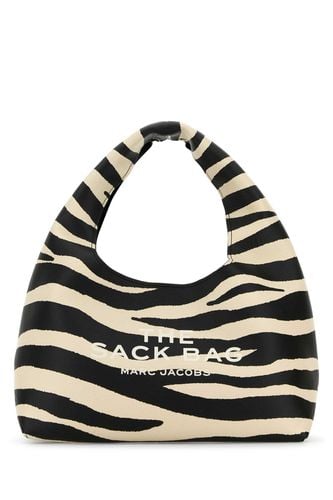 Printed Leather The Sack Bag Shopping Bag - Marc Jacobs - Modalova