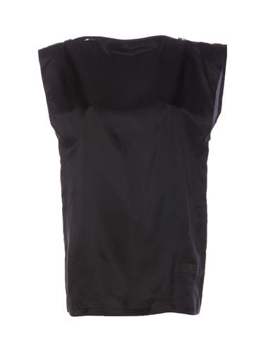 MM6 Maison Margiela Zip Detail Top - MM6 Maison Margiela - Modalova