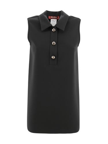Max Mara Studio Polo Blouse In Cady - Max Mara Studio - Modalova