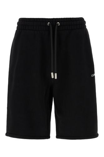 Cotton Bermuda Shorts - Off-White - Modalova