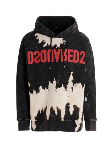 Dsquared2 Reverse Tie-dyed Hoodie - Dsquared2 - Modalova